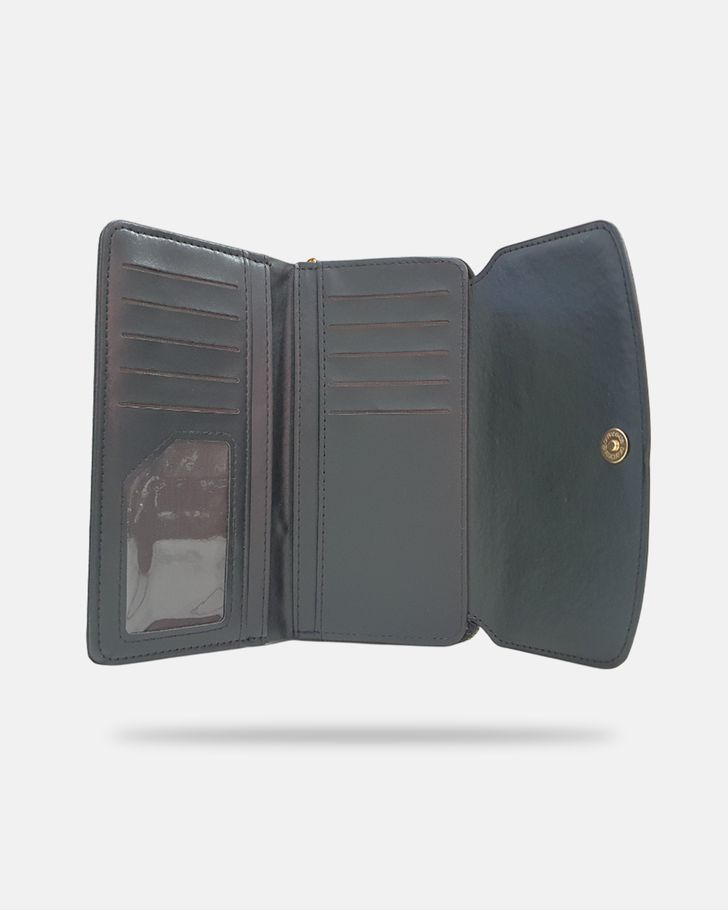 Carteira Longa Maria - Preta