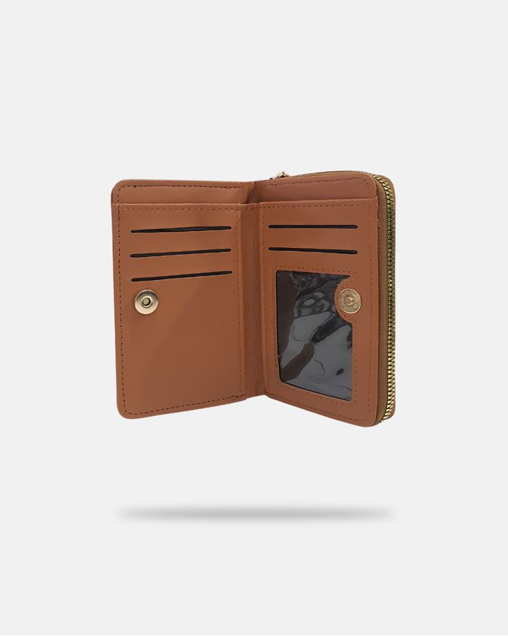 Carteira Média Laura- Caramelo