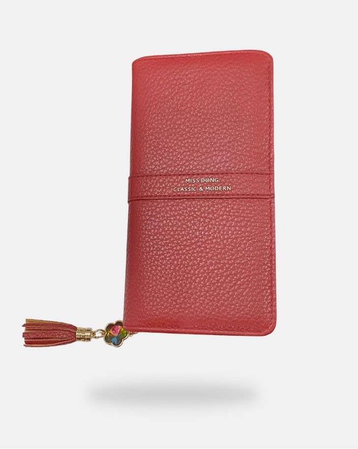 Carteira Longa Lorena - Vermelha