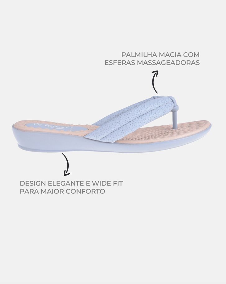 Chinelo Anatômico Jasmim - Mirtilo