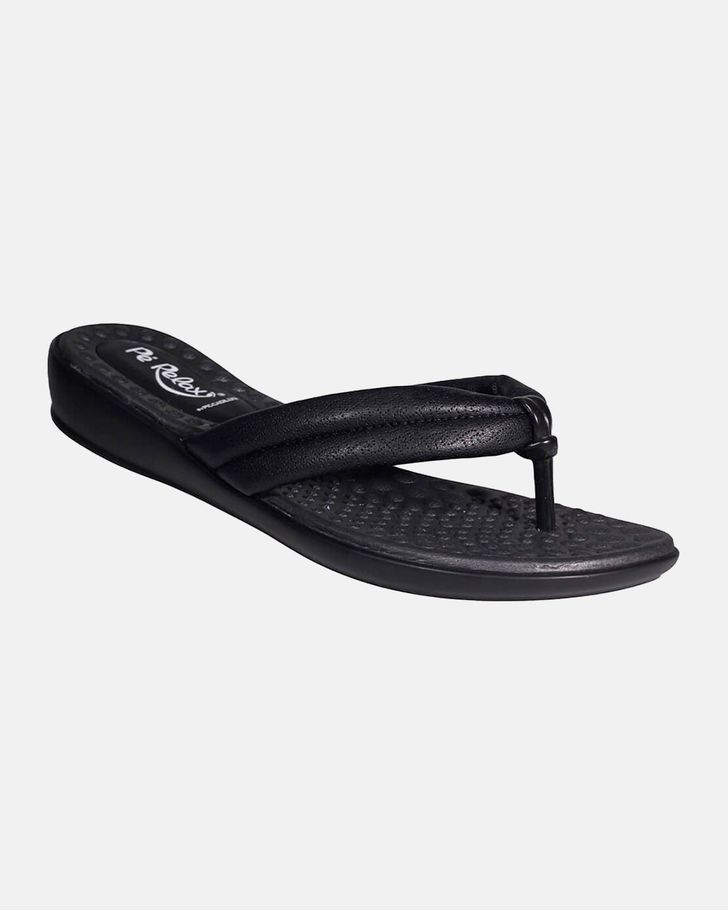 Chinelo Anatômico Jasmim - Preto