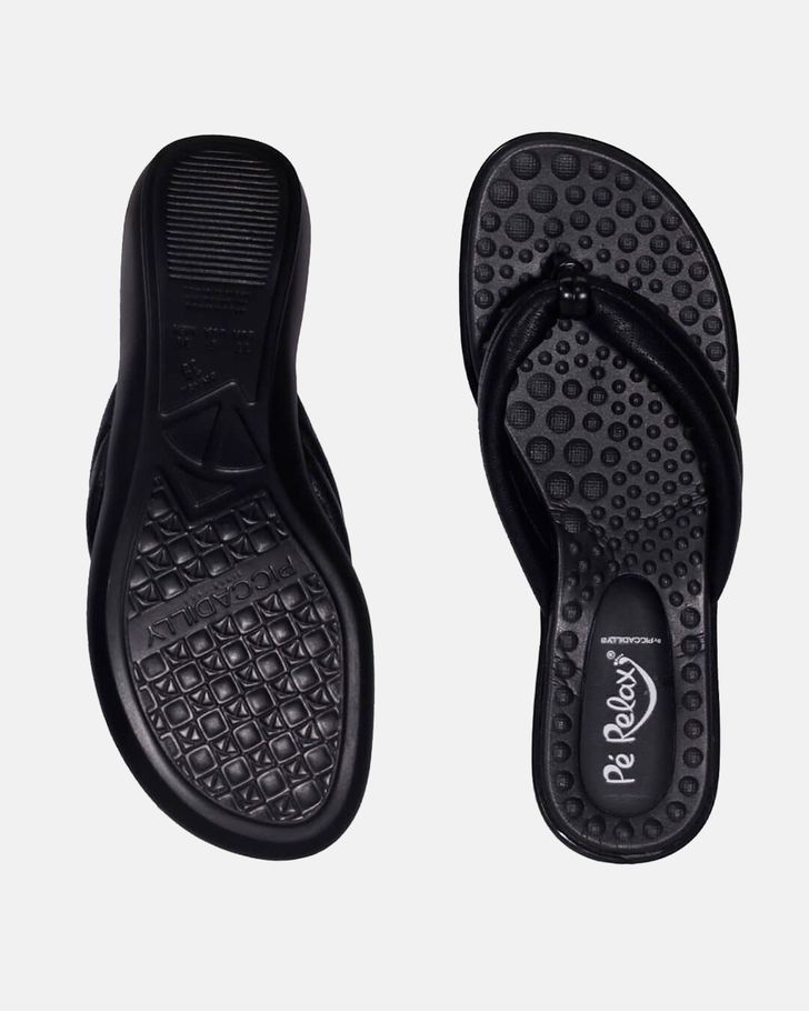 Chinelo Anatômico Jasmim - Preto