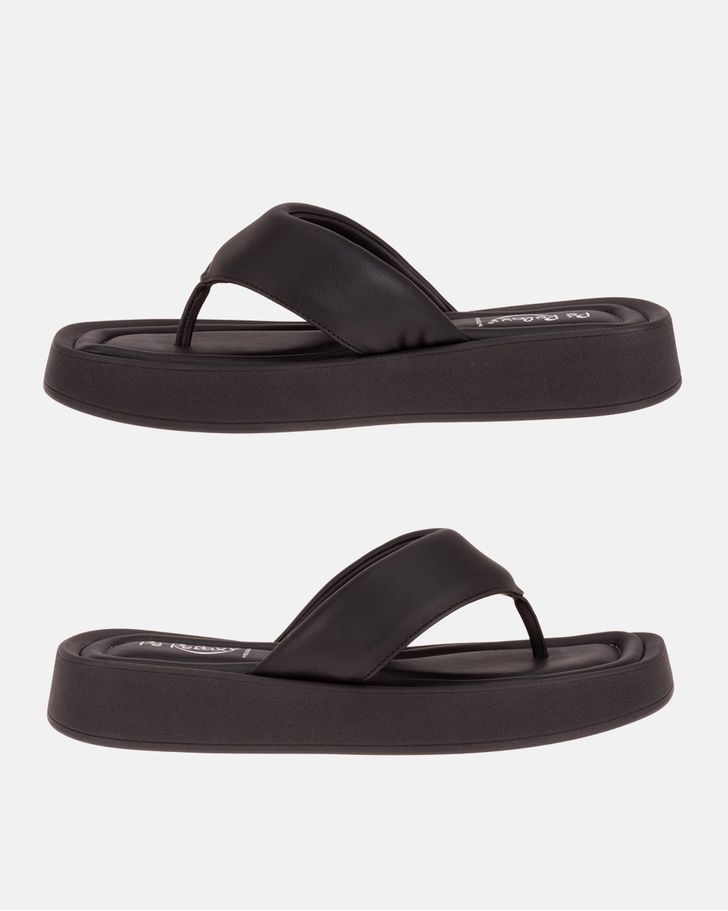 Chinelo Fresia - Preto
