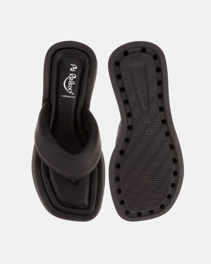 Chinelo Fresia - Preto