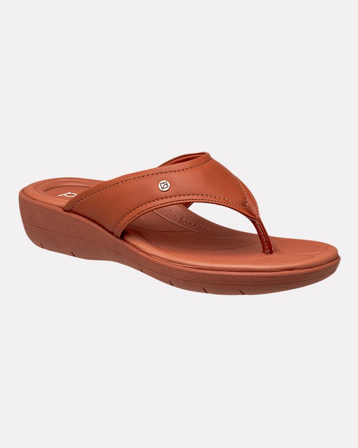 Chinelo para Fascite Helicônia - Ocre