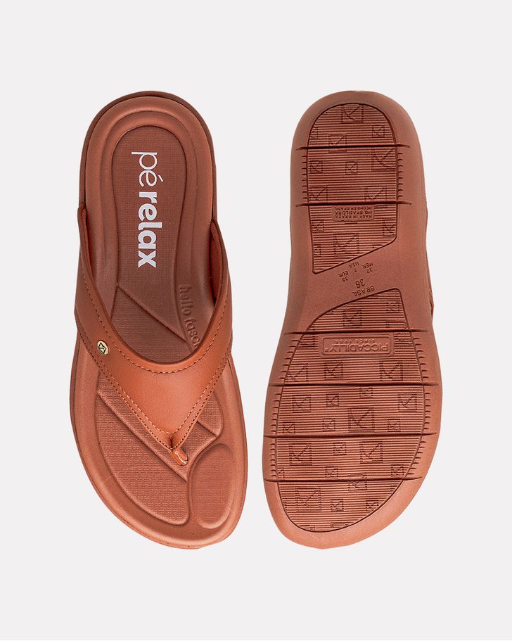 Chinelo para Fascite Helicônia - Ocre