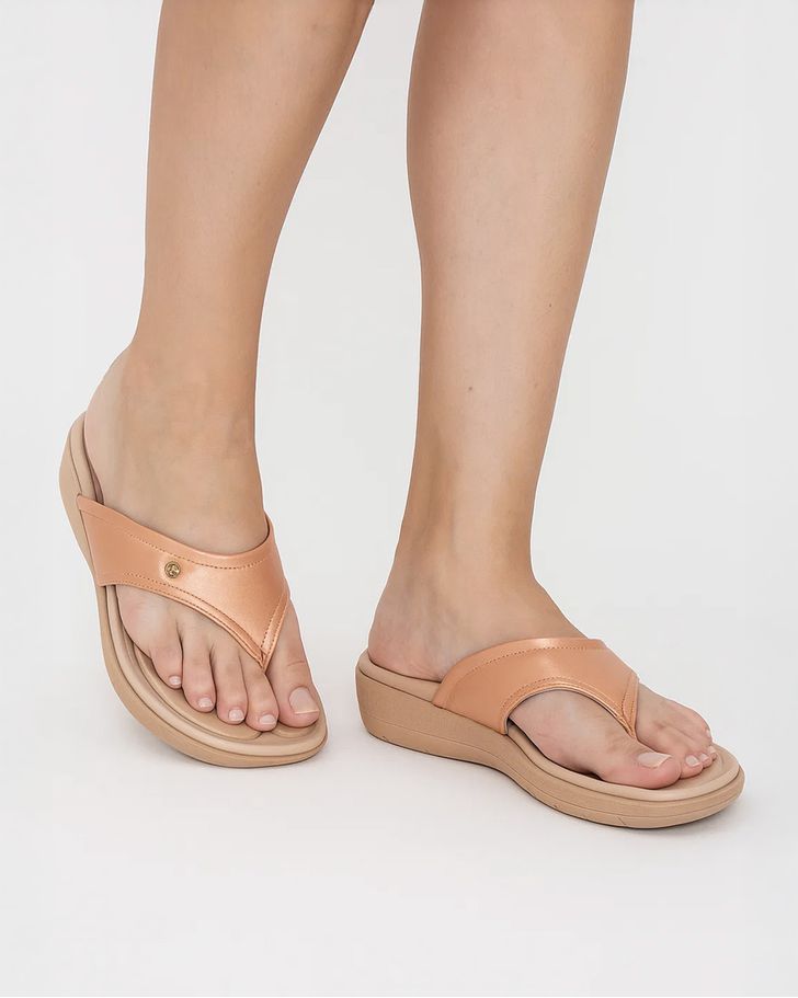 Chinelo para Fascite Helicônia - Rosado