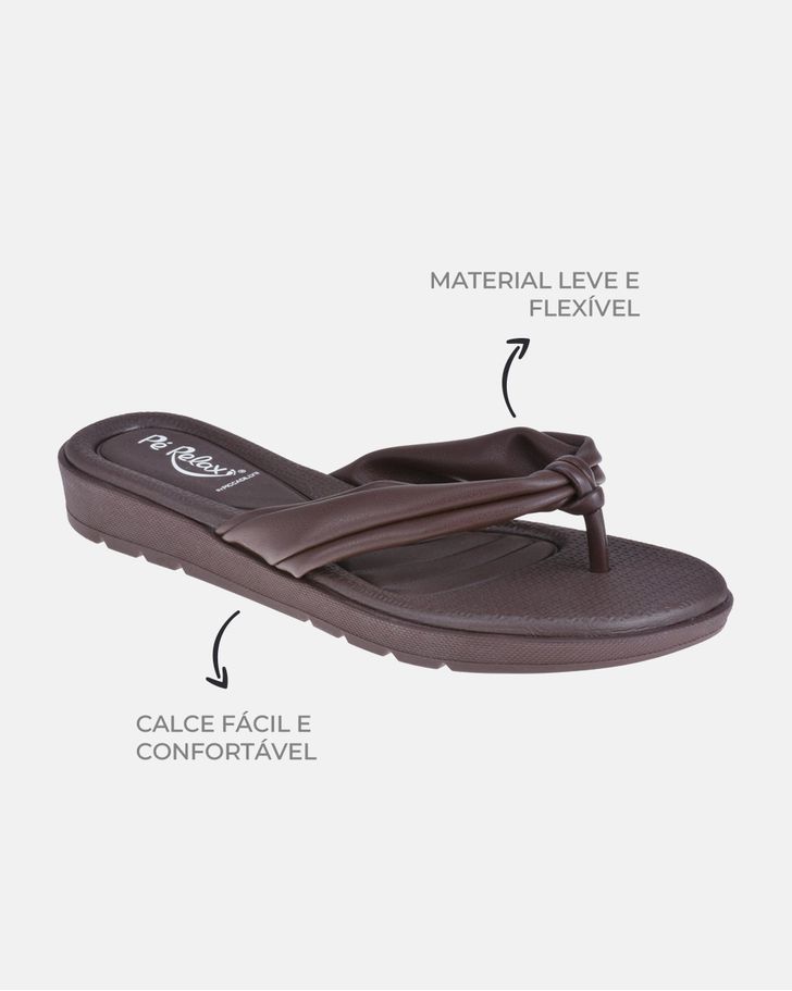 Chinelo Dália - Madeira