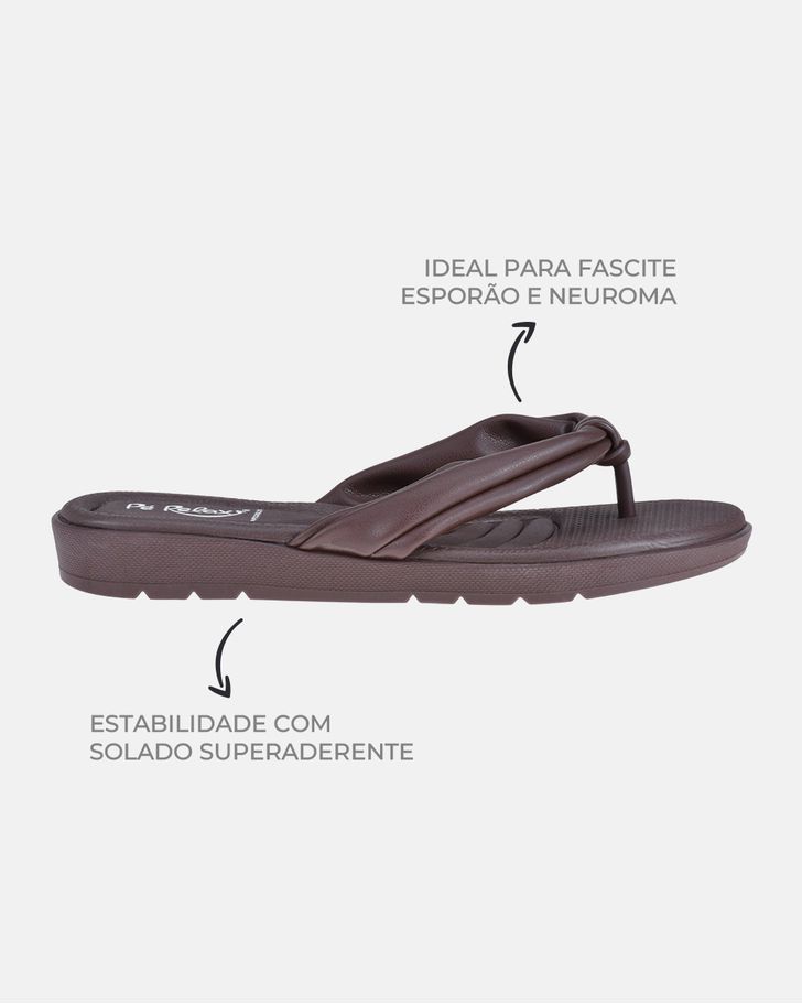 Chinelo Dália - Madeira