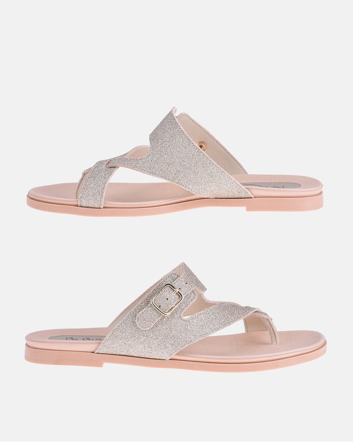 Chinelo Cosmos - Glitter Champagne