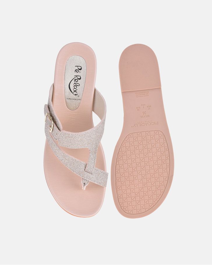 Chinelo Cosmos - Glitter Champagne