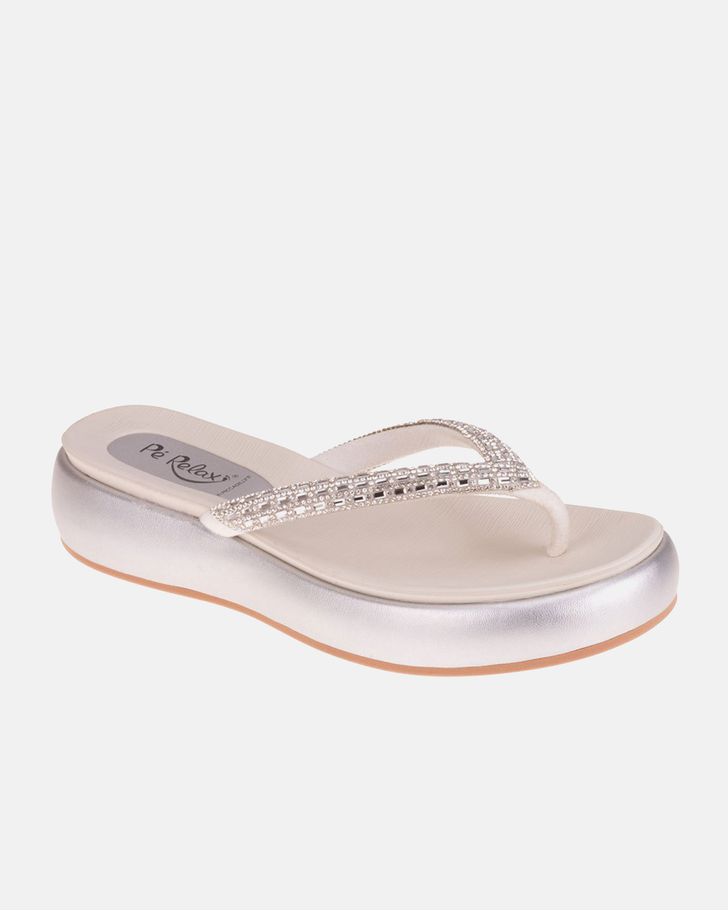 Chinelo Kalmia - Prata