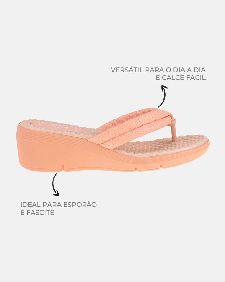 Chinelo Anabela Papoula - Rosê