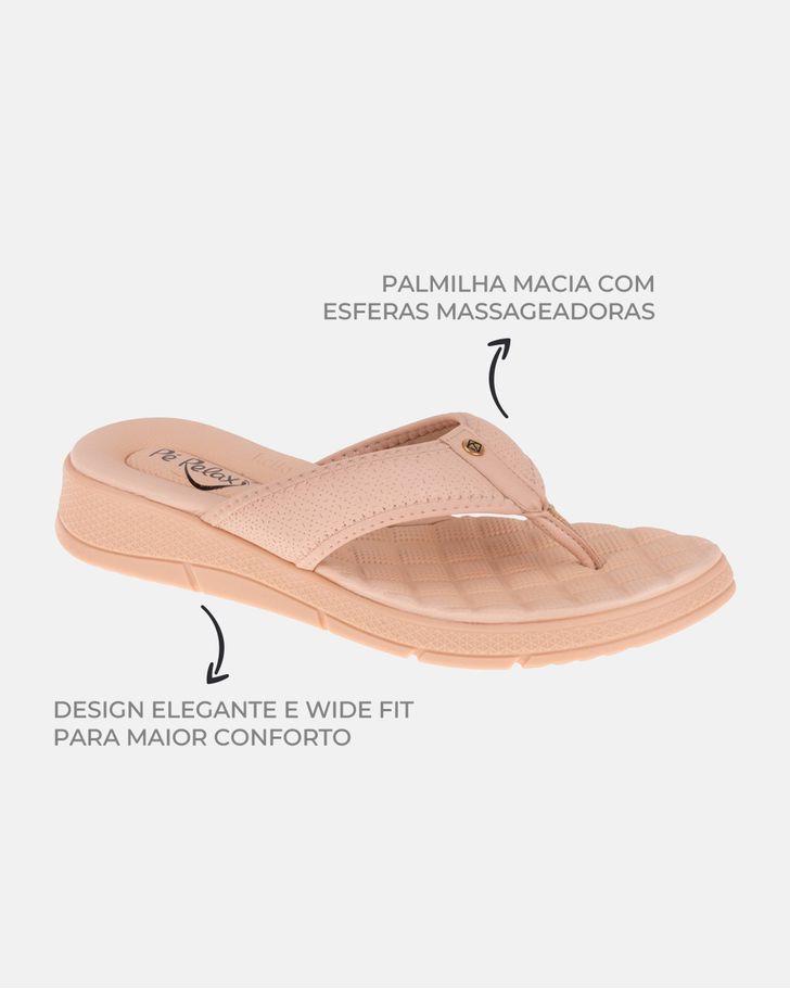 Chinelo Esporão Kalanchoê - Rosê