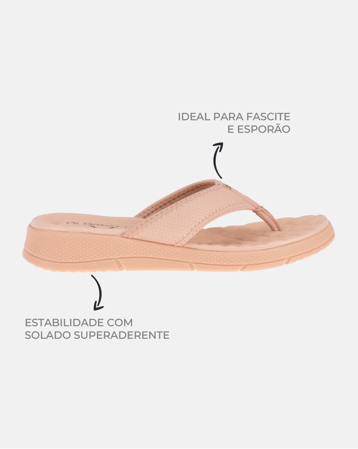 Chinelo Esporão Kalanchoê - Rosê