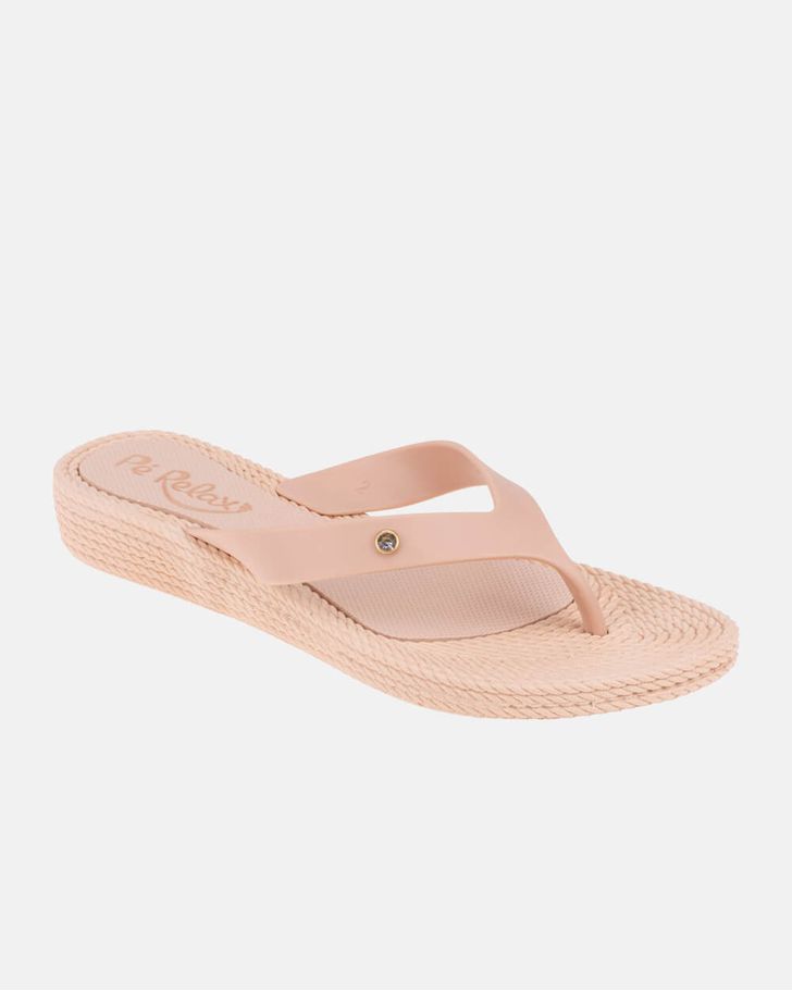 Chinelo Flat Agapanto - Antique