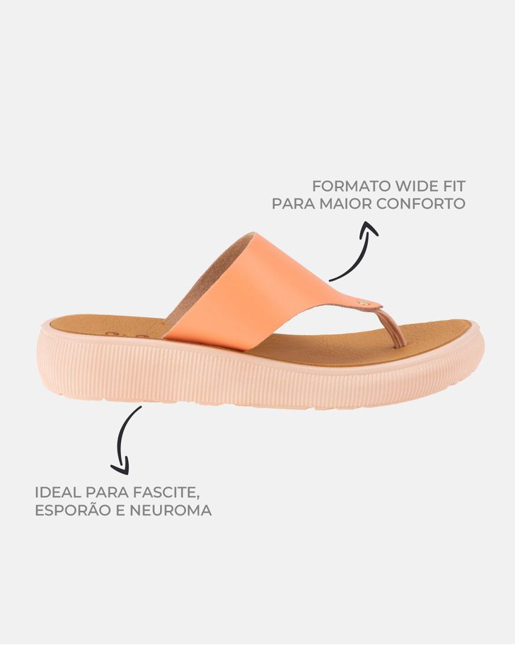 Chinelo Antúrio - Apricot