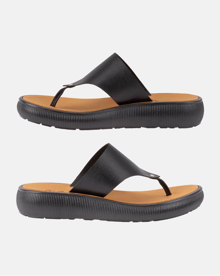 Chinelo Antúrio - Preto