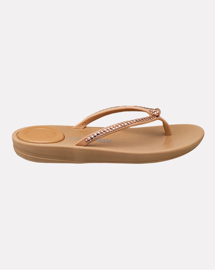 Chinelo Para Esporão Matricária - Gold / Taupe
