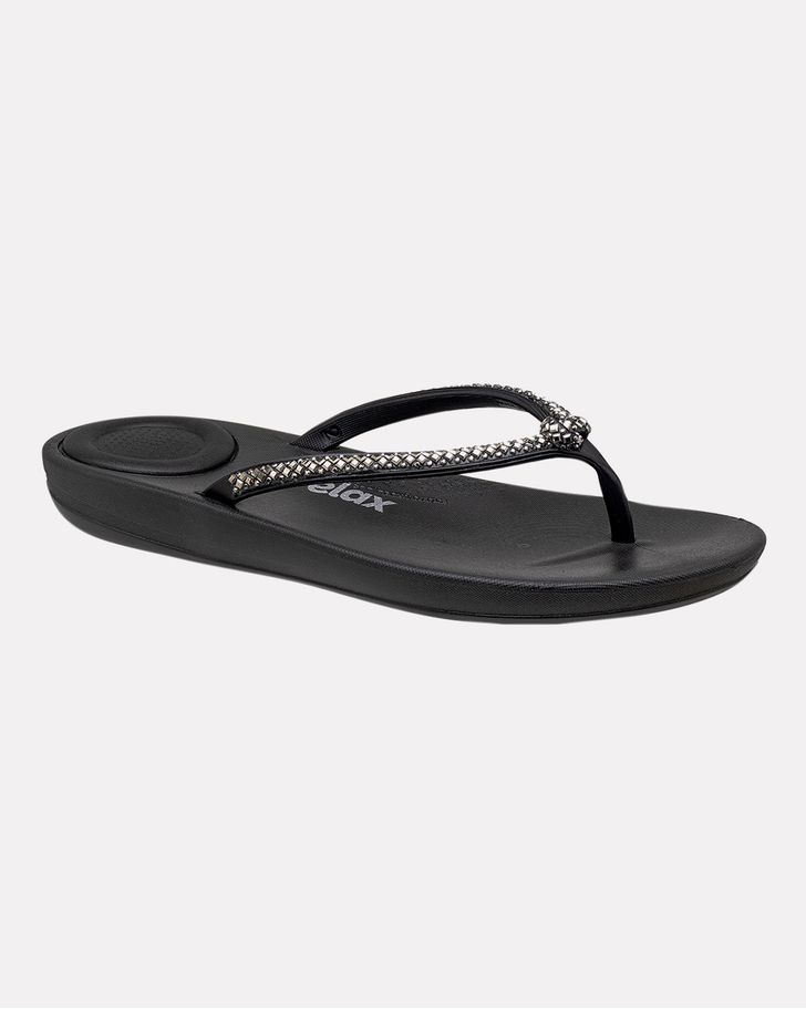 Chinelo Para Esporão Matricária - Preto