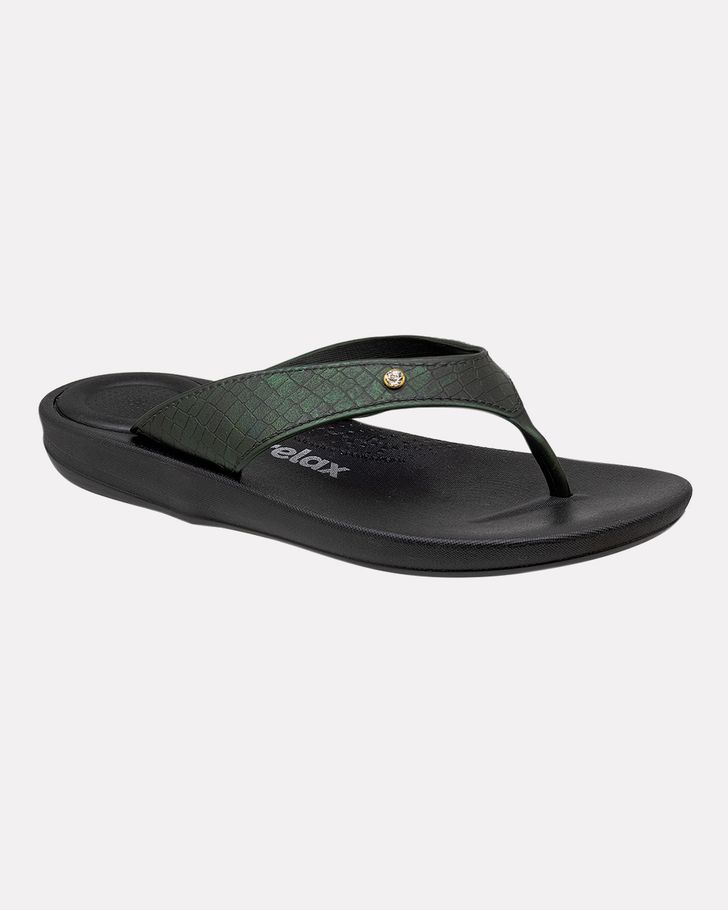 Chinelo Para Esporão Matricária - Preto
