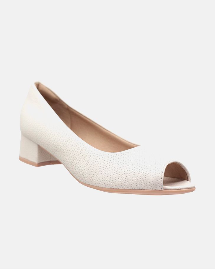 Peep Toe Margarida - Off White