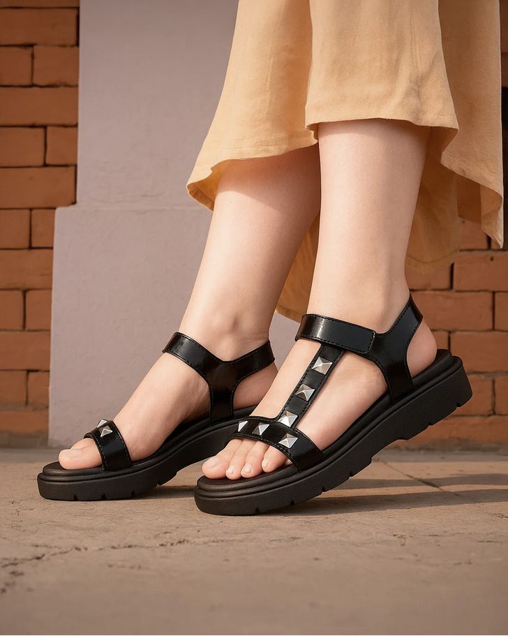 Sandália Sakura - Preto