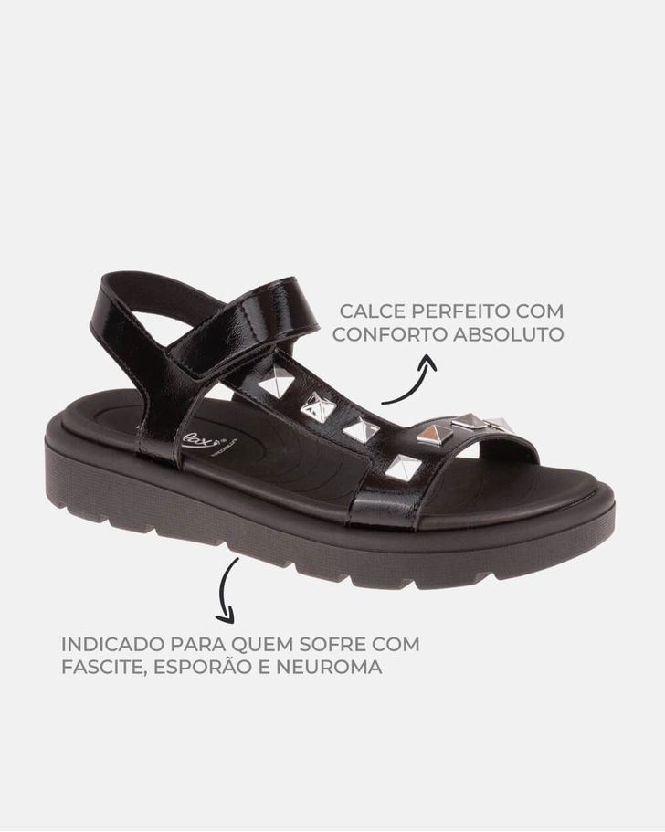 Sandália Sakura - Preto