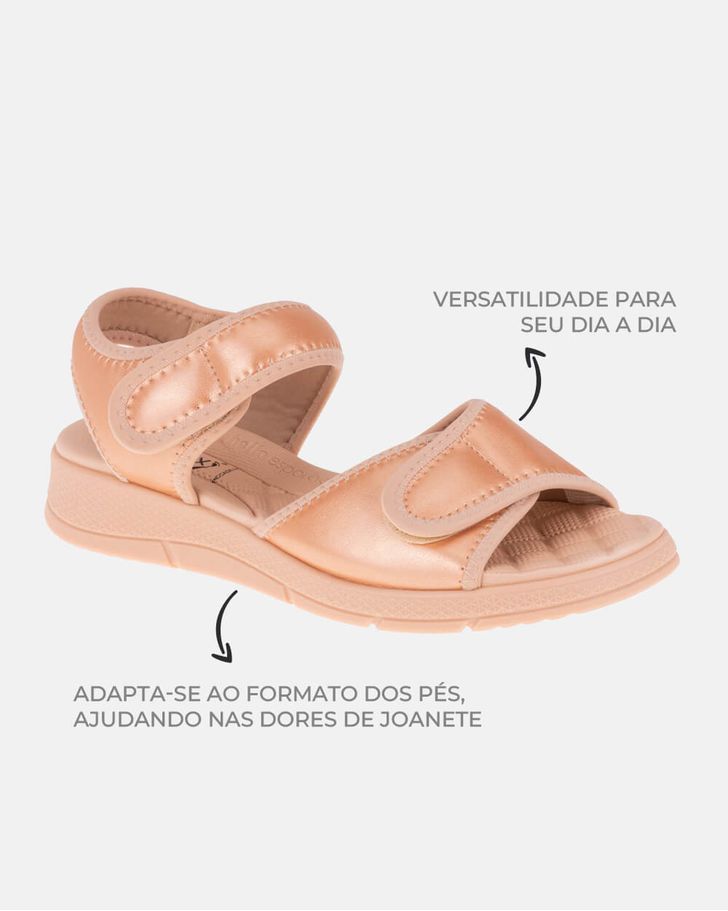 Sandália Kalanchoê - Rosê Gold