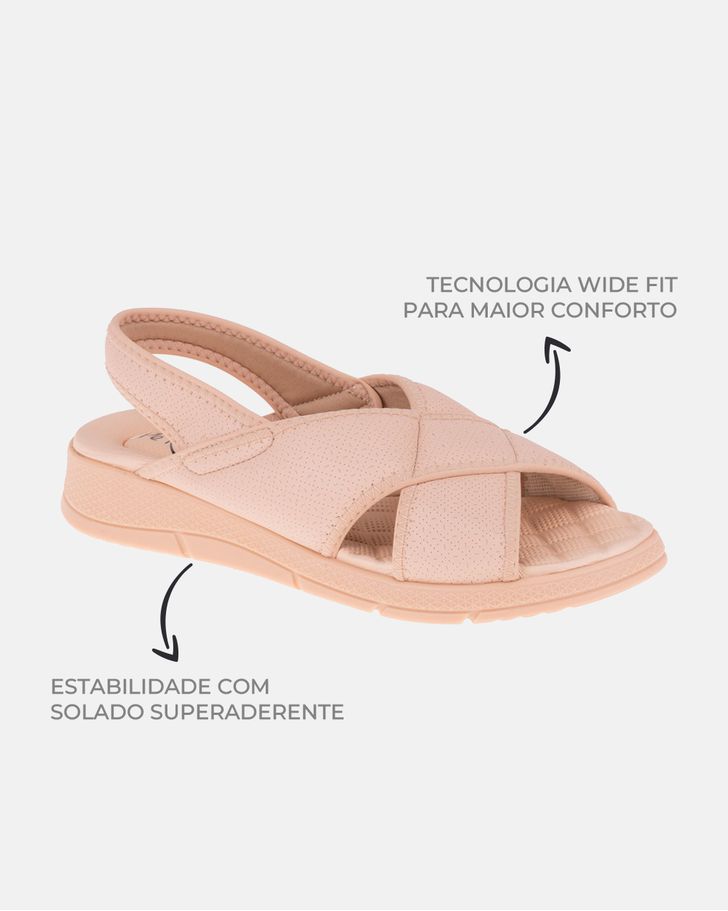 Sandália Esporão Kalanchoê - Bege