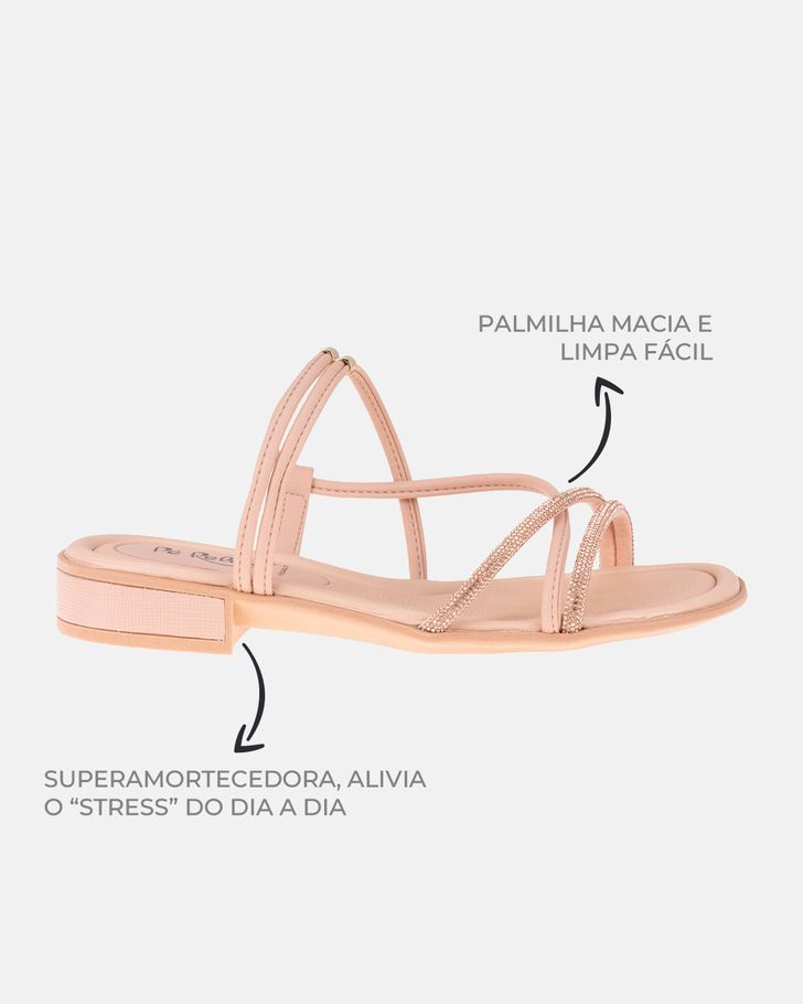 Sandália Saltinho - Rosê