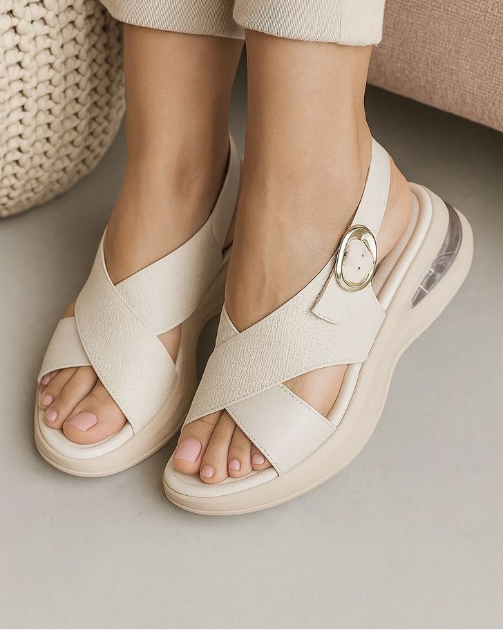 Sandália Camélia - Off White