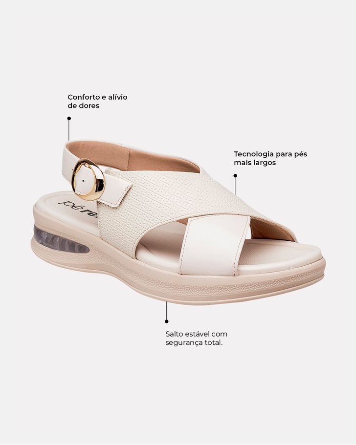 Sandália Camélia - Off White