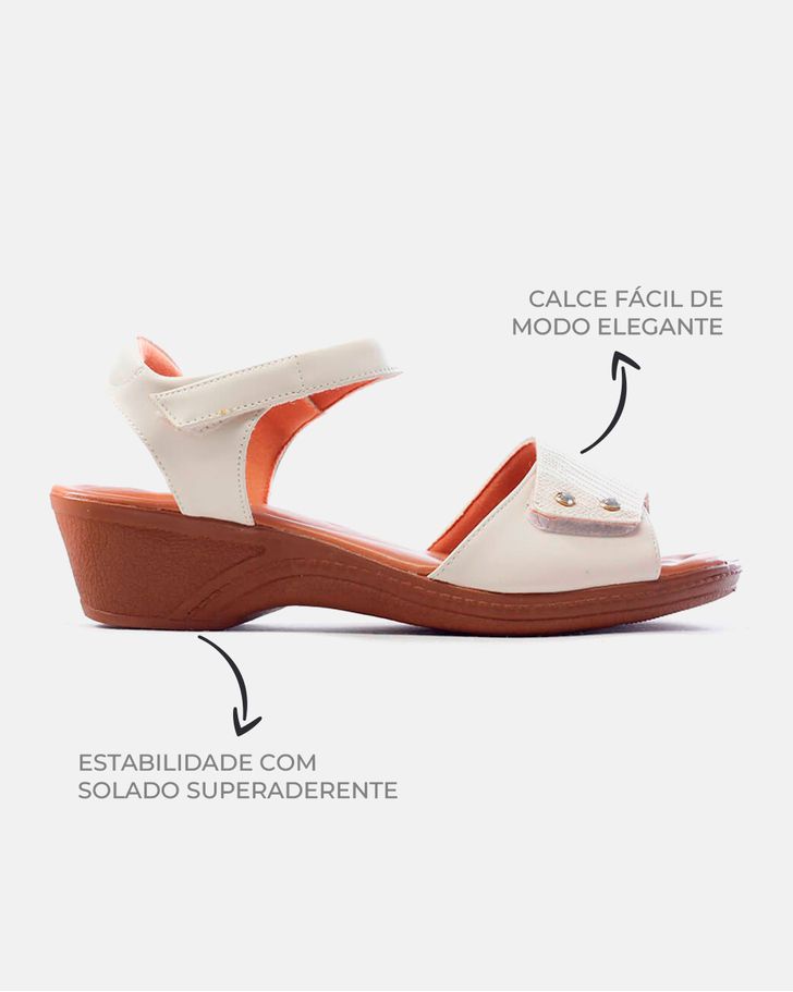 Sandália Verbena - Off White