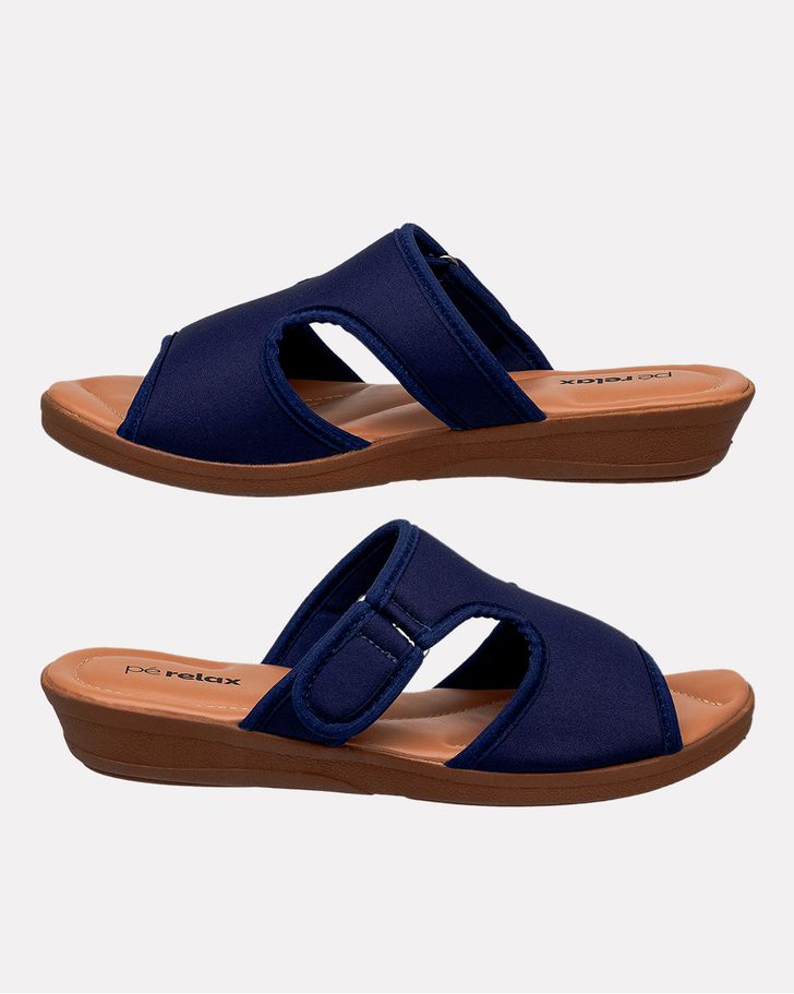 Tamanco para Joanete em Neoprene Gerânio - Marinho 