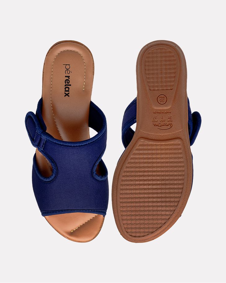 Tamanco para Joanete em Neoprene Gerânio - Marinho 