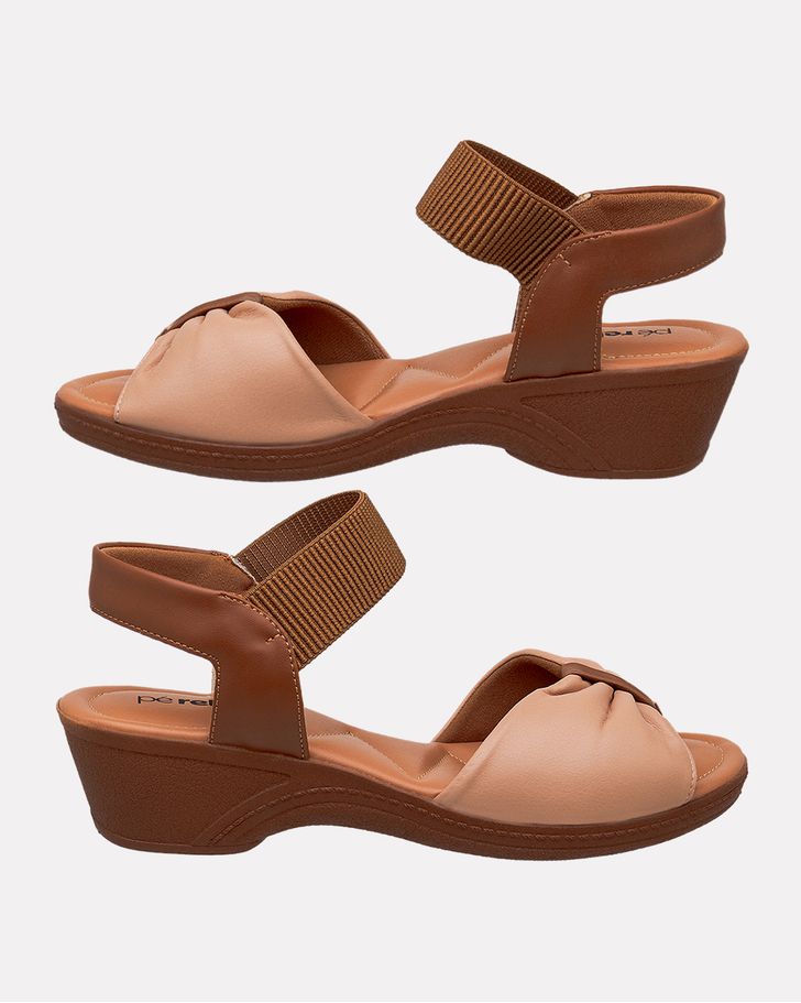 Sandália Verbena - Rosado / Caramelo