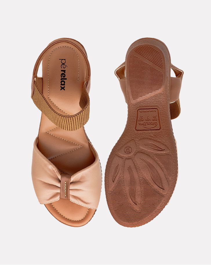 Sandália Verbena - Rosado / Caramelo