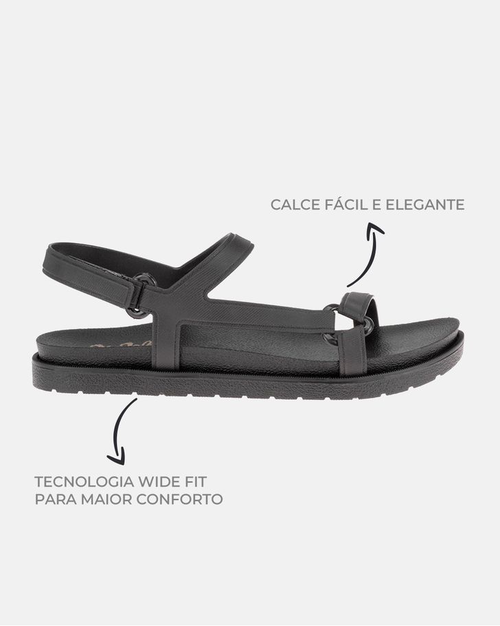 Papete Lótus - Preta