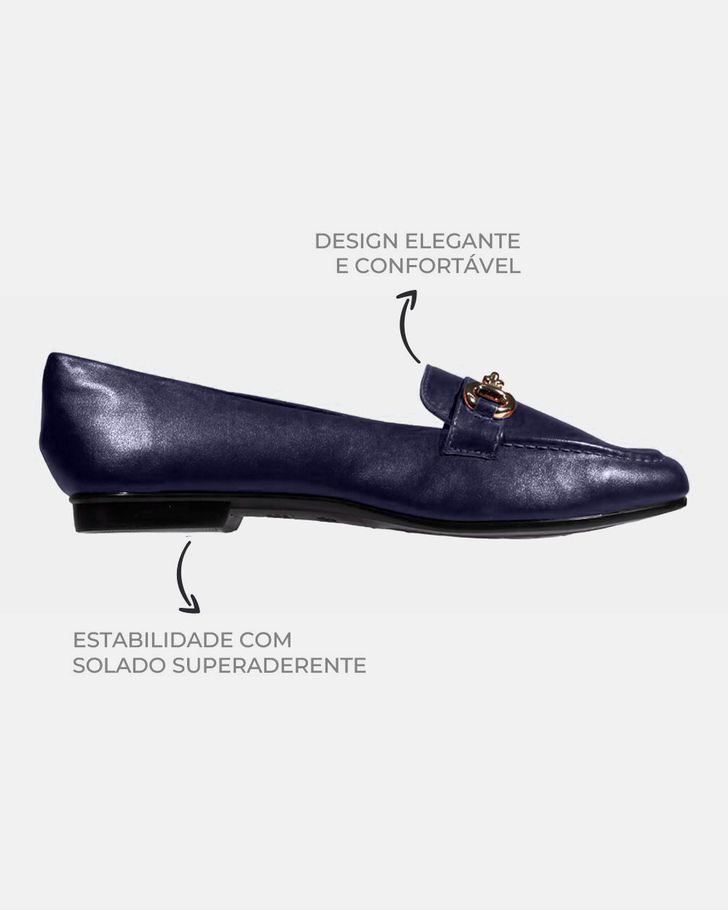 Mocassim Monilaria - Marinho