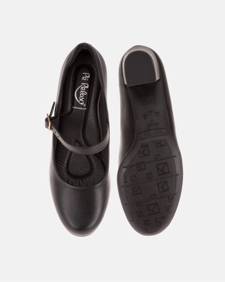 Sapato Mary Jane Boneca Magnólia - Preto