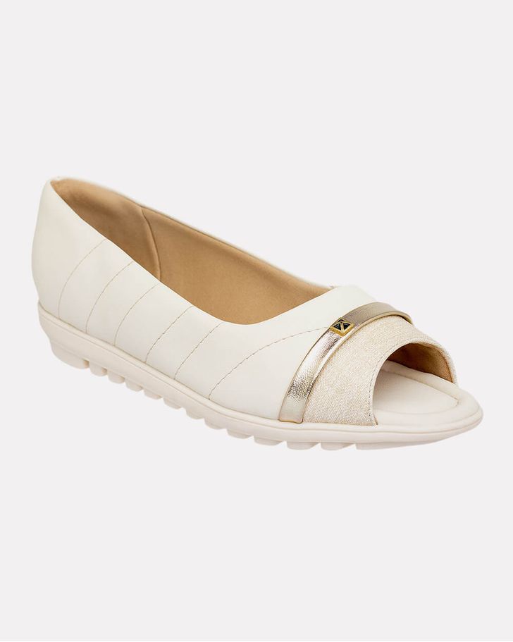 Sapato Aberto Tília - Off White