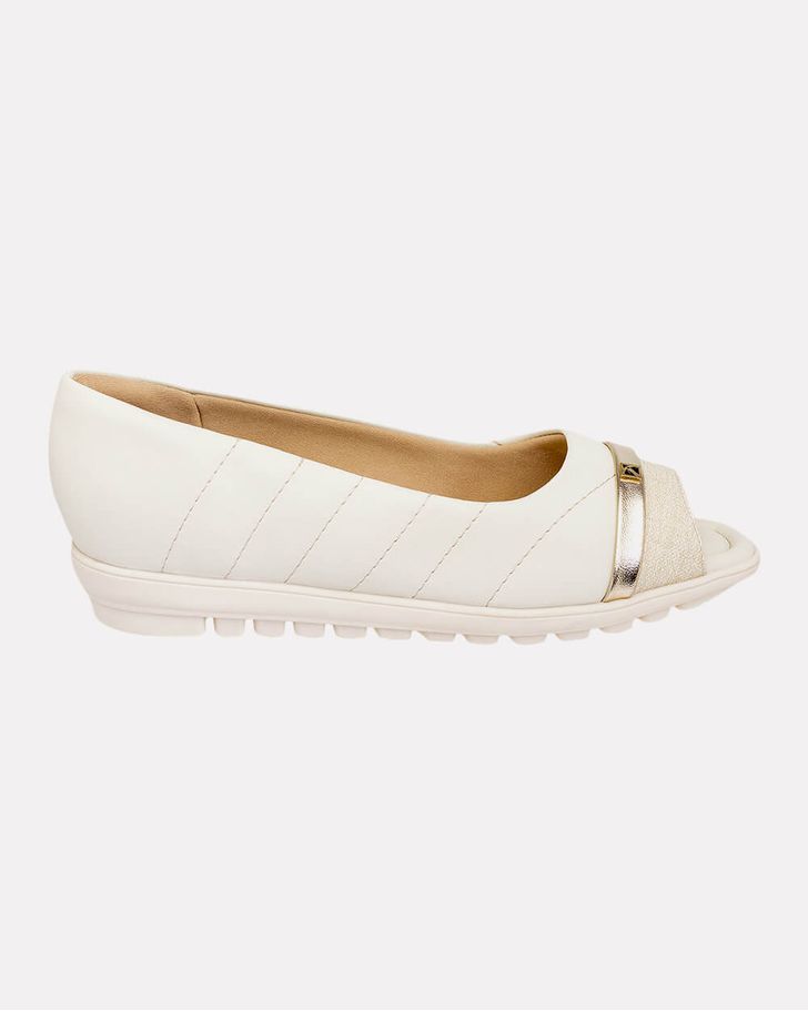 Sapato Aberto Tília - Off White
