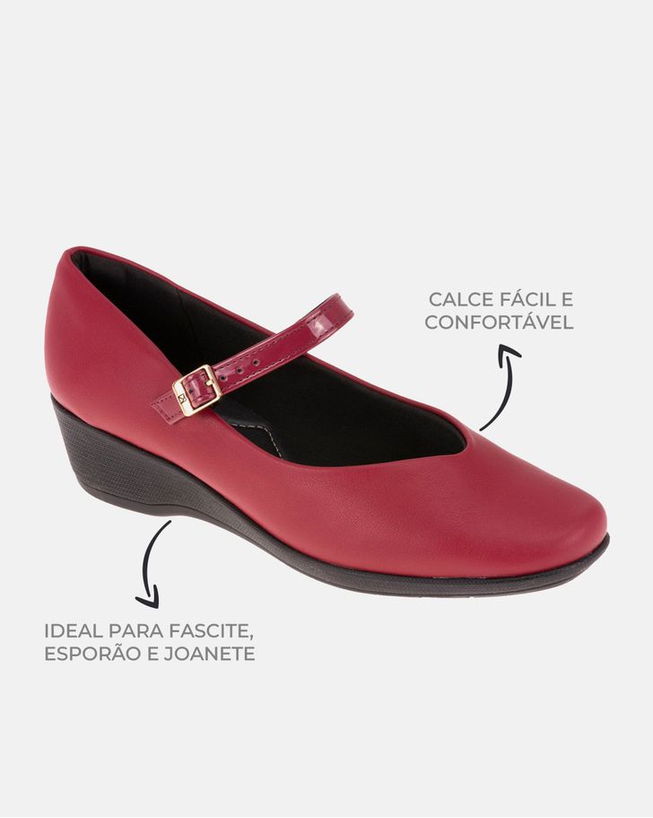 Sapato Boneca para Joanete Lírio - Rubi
