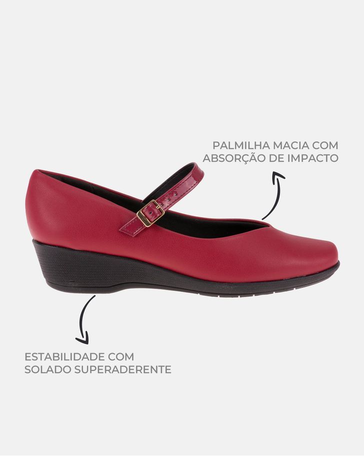 Sapato Boneca para Joanete Lírio - Rubi
