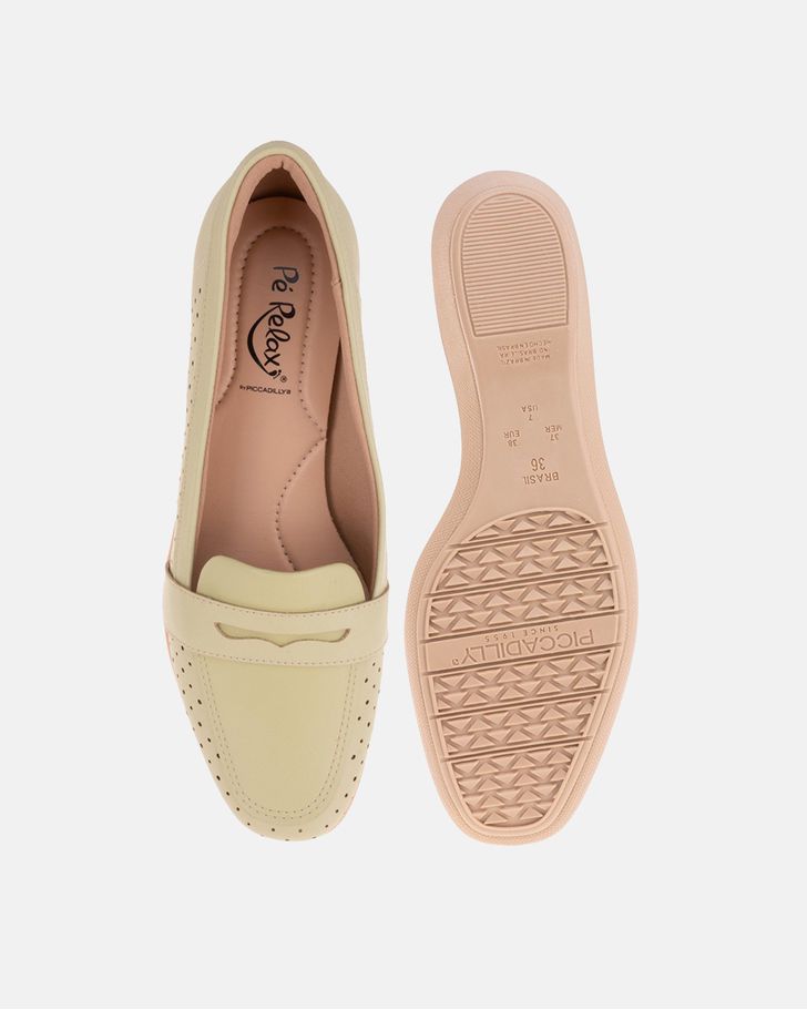 Sapato Comfort Lírio - Erva Doce