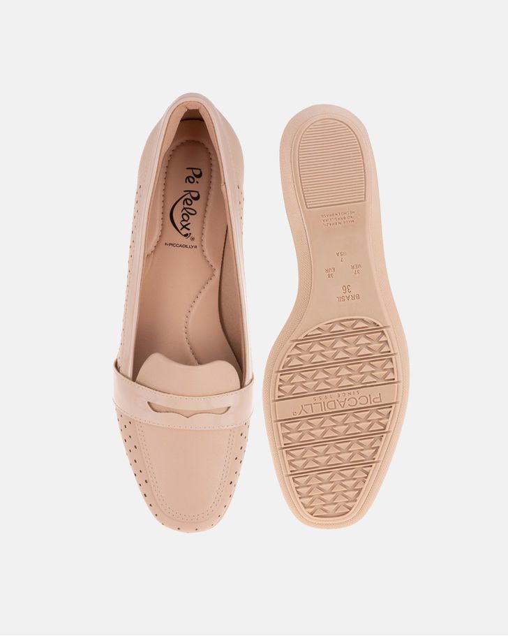 Sapato Comfort Lírio - Marfim