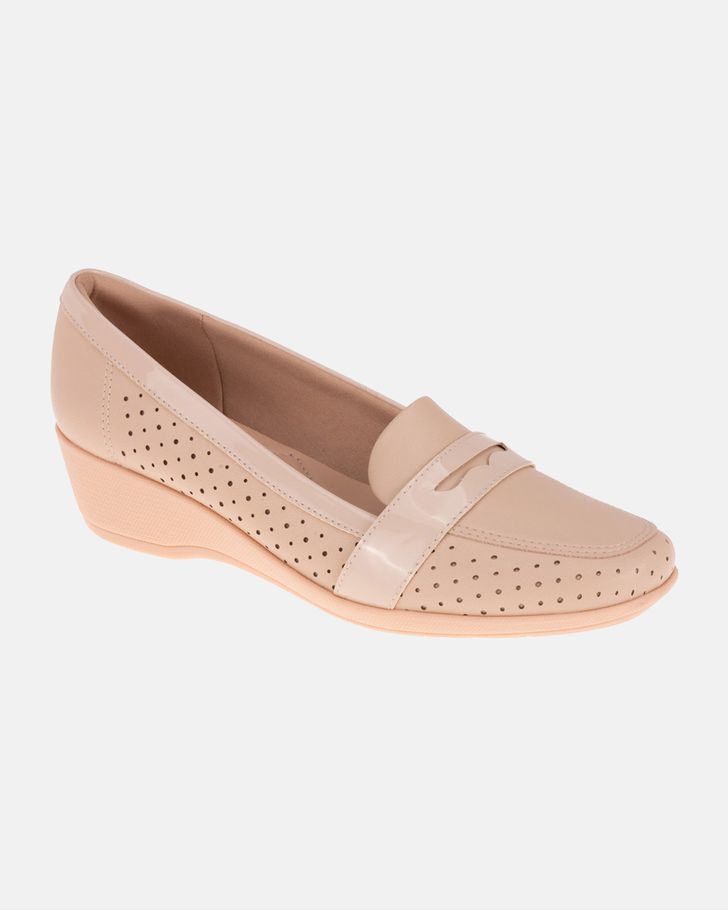 Sapato Comfort Lírio - Marfim