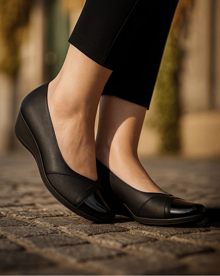 Sapato para Joanete Lírio - Preto