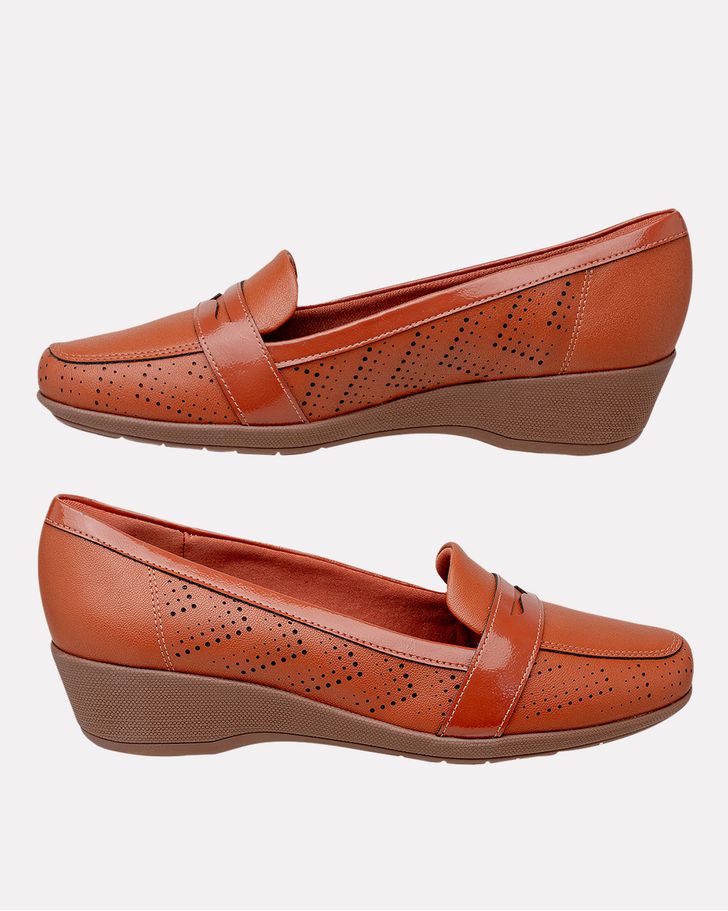 Loafer Anabela Lirio - Ocre